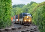 I022 (Syracuse to Worcester) rounds the bend at CP-60   